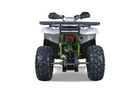 Tao Raptor G200 169cc Adult ATV, Automatic CVT with Reverse, Electric Start, Hydraulic Disc Brakes, LED Headlights, Digital Display, Bead Lock Rims