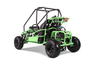 Tao Motor GK110 110cc Kids Go-Kart, Automatic with Reverse, Electric Start, 2 Seats, Hydraulic Disc Brakes, Speed Limiter