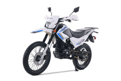 Tao TBR7D 229cc Adult Dual Sport, 5 Speed Manual, Electric Start, Kick Start Backup, Air Cooled, 3.6 Gallon Fuel Tank, USB Charger