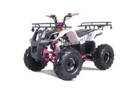 Tao T Force T125, Mid Size ATV, Adjustable Shocks,  Electric Start,  Remote Engine Kill, 107 cc, Larger Sprocket, Automatic with Reverse