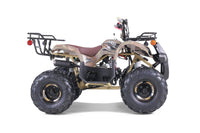 Tao T-Force T125 107cc Youth ATV, Adjustable Shocks, Electric Start, Remote Engine Kill, Larger Sprocket, Automatic with Reverse