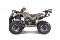 Tao T Force Platinum DLX Chrome Rims, Adjustable Shocks, High Performance Ignition, Ignition Kill, Larger Frame, Speed Limiter, Automatic Transmission. Off road only. CA Legal