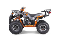 Tao T-Force Platinum 120cc Youth ATV, Automatic with Reverse, Chrome Rims, Adjustable Shocks, High-Performance Ignition, Speed Limiter, Tether Kill Switch