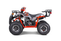 Tao T-Force Platinum 120cc Youth ATV, Automatic with Reverse, Chrome Rims, Adjustable Shocks, High-Performance Ignition, Speed Limiter, Tether Kill Switch