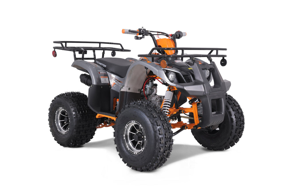 Tao T Force Platinum DLX Chrome Rims, Adjustable Shocks, High Performance Ignition, Ignition Kill, Larger Frame, Speed Limiter, Automatic Transmission. Off road only. CA Legal