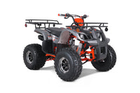 Tao T-Force Platinum 120cc Youth ATV, Automatic with Reverse, Chrome Rims, Adjustable Shocks, High-Performance Ignition, Speed Limiter, Tether Kill Switch