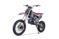 Tao DBX1 140cc Youth Dirt Bike, 4 Speed Manual, Twin Spar Frame, Front & Rear Disc Brakes, Silver Front Forks, Folding Adjustable Levers, Off Road Only