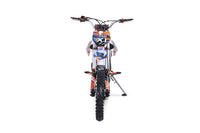 Tao DBX1 140cc Youth Dirt Bike, 4 Speed Manual, Twin Spar Frame, Front & Rear Disc Brakes, Silver Front Forks, Folding Adjustable Levers, Off Road Only