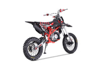 Tao DBX1 140cc Youth Dirt Bike, 4 Speed Manual, Twin Spar Frame, Front & Rear Disc Brakes, Silver Front Forks, Folding Adjustable Levers, Off Road Only