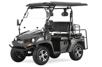 Trailmaster Taurus 450-GX Long Roof 4 Seat UTV / Golf Cart Style / side-by-side 4X4 with High/Low Gear- Rear Seat Converts to Cargo area.