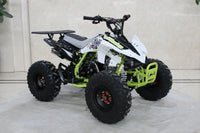 Trailmaster K125, 8" Wheel ,Youth Sports style ATV, Automatic Trans, Reverse,  Color Matched suspension, Front and Rear Brakes, Throttle Control