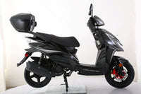 Trailmaster Trophy 150cc, Electric start, Disk Brakes, CDI ignition, Color Matched Locking Trunk (Optional)