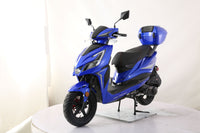 Trailmaster Trophy 150cc, Electric start, Disk Brakes, CDI ignition, Color Matched Locking Trunk (Optional)