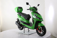 Trailmaster Trophy 150cc, Electric start, Disk Brakes, CDI ignition, Color Matched Locking Trunk (Optional)