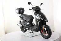 Trailmaster NEW Trophy 50, Scooter/Moped, Automatic, Electric Start, Color Matched Locking Trunk, (Opitonal) . 12 inch rims