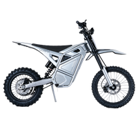 Viscena Cobra, 72V Electric Dirt Bike, 8000W Peak Power, 35Ah Lithium-Ion Battery, 3 Speed Modes, Hydraulic Disc Brakes, Front and Rear Hydraulic Suspension, Headlight, Taillight, 420 Chain, 17" Front 14" Rear Wheels, 32" Seat Height
