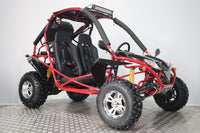CRT Moto DF200GKA Deluxe 168.9cc Adult Cart, Automatic with Reverse, Large Aluminum Wheels, LED Light Bar