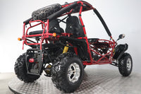 CRT Moto DF200GKA Deluxe 168.9cc Adult Cart, Automatic with Reverse, Large Aluminum Wheels, LED Light Bar