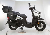 Vitacci Tank 200 Pro Deluxe,  Fuel Injected 168cc, 13 inch Rims, 31.5 inch seat height, Heavy Duty Saddle Bags and Luggage box, Electric Start, CARB