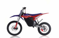 Apollo RFN Warrior SX-E2 Pro Max 17/14 48V Youth Electric Dirt Bike, 5000W Peak Motor, 48V 25Ah Samsung Lithium Battery, 3 Speed Modes up to 43 MPH, Hydraulic Disc Brakes