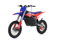 Apollo RFN Warrior Kids SX-E2 14/12 48V Kids Electric Dirt Bike, 1KW Motor, 48V 15Ah Lithium Battery, Hydraulic Disc Brakes, Steel Frame, Adjustable Seat Height, LED Display