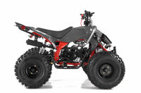 Vitacci Falcon X 119.7cc Youth ATV, Semi-Automatic with Reverse, Front and Rear Hydraulic Brakes, Electric Start, CDI Ignition, Air-Cooled 4-Stroke Engine, 8 Inch Wheels