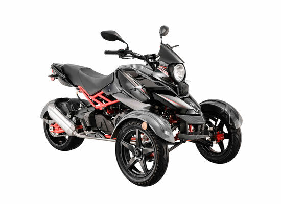 Vitacci X200 Tryker, 177.3cc Air Cooled, Electric Start, Full Digital Gauges, Front a Rear Disc, Advanced Suspension