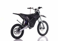 Apollo RFN Warrior SX-E2 Pro Max 17/14 48V Youth Electric Dirt Bike, 5000W Peak Motor, 48V 25Ah Samsung Lithium Battery, 3 Speed Modes up to 43 MPH, Hydraulic Disc Brakes