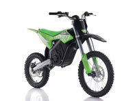 Apollo RFN Warrior SX-E2 Pro Max 17/14 48V Youth Electric Dirt Bike, 5000W Peak Motor, 48V 25Ah Samsung Lithium Battery, 3 Speed Modes up to 43 MPH, Hydraulic Disc Brakes