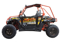 Vitacci Predator FX400 311cc 2-Seat UTV, Automatic CVT with Reverse, Shaft Drive 4x2, Full Suspension, Dual Hydraulic Disc Brakes, 25 Inch Off-Road Tires, Bucket Seats