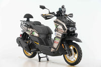 Vitacci Tank Pro Elite 200, (carb) Electric Start, Passenger seat with backrest,  Keyless start Automatic Trans, telescopic front forks, USB Port , Back Rest, Custom Alloy Style Rims