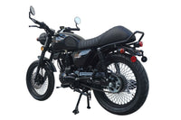 Vitacci Majestic 250 229cc Street Motorcycle, 4-Stroke, Air Cooled, Manual Transmission, Electric and Kick Start, Front Disc Rear Drum Brakes, 17-Inch Wheels, 30.7-Inch Seat Height