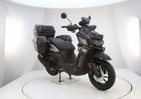 Vitacci Tank 200 Pro Deluxe,  Fuel Injected 168cc, 13 inch Rims, 31.5 inch seat height, Heavy Duty Saddle Bags and Luggage box, Electric Start, CARB