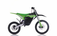 Apollo RFN Warrior SX-E2 Pro Max 17/14 48V Youth Electric Dirt Bike, 5000W Peak Motor, 48V 25Ah Samsung Lithium Battery, 3 Speed Modes up to 43 MPH, Hydraulic Disc Brakes