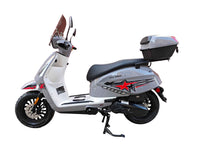 Vitacci Milano 150 150cc Scooter, CVT Automatic, Front Disc Rear Drum Brakes, 12-Inch Aluminum Wheels, Digital Speedometer, LED Lighting, USB Charger, Windshield, Rear Trunk
