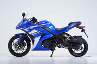 Vitacci Falcon 200 EFI 168cc Adult Street Bike, Electronic Fuel Injection, CVT Automatic, Front and Rear Disc Brakes, 17 Inch Front Wheel