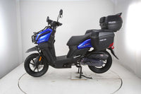 Vitacci Tank 200 EFI DLX.  Fuel Injected 168cc, 13 inch Rims,  Heavy Duty Saddle Bags and Luggage box, Electric Start