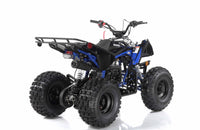 Vitacci Falcon X 119.7cc Youth ATV, Semi-Automatic with Reverse, Front and Rear Hydraulic Brakes, Electric Start, CDI Ignition, Air-Cooled 4-Stroke Engine, 8 Inch Wheels