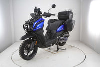 Vitacci Tank 200 EFI DLX.  Fuel Injected 168cc, 13 inch Rims,  Heavy Duty Saddle Bags and Luggage box, Electric Start