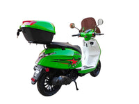 Vitacci Milano 150 150cc Scooter, CVT Automatic, Front Disc Rear Drum Brakes, 12-Inch Aluminum Wheels, Digital Speedometer, LED Lighting, USB Charger, Windshield, Rear Trunk
