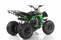 Vitacci Falcon X 119.7cc Youth ATV, Semi-Automatic with Reverse, Front and Rear Hydraulic Brakes, Electric Start, CDI Ignition, Air-Cooled 4-Stroke Engine, 8 Inch Wheels