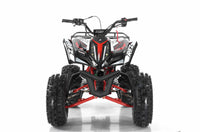 Vitacci Falcon X 119.7cc Youth ATV, Semi-Automatic with Reverse, Front and Rear Hydraulic Brakes, Electric Start, CDI Ignition, Air-Cooled 4-Stroke Engine, 8 Inch Wheels