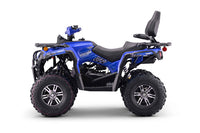 Apollo  Pentora 200 EFI. 177cc, Utility Style, Adult ATV. Passenger Back Rest  Fuel Injected, 177cc AIr Cooled, 32.9 Inch Seat, fully Automatic with reverse
