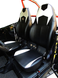 Vitacci Predator FX400 311cc 2-Seat UTV, Automatic CVT with Reverse, Shaft Drive 4x2, Full Suspension, Dual Hydraulic Disc Brakes, 25 Inch Off-Road Tires, Bucket Seats