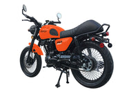 Vitacci Majestic 250 229cc Street Motorcycle, 4-Stroke, Air Cooled, Manual Transmission, Electric and Kick Start, Front Disc Rear Drum Brakes, 17-Inch Wheels, 30.7-Inch Seat Height