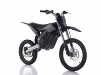 Apollo RFN Warrior SX-E2 Pro Max 17/14 48V Youth Electric Dirt Bike, 5000W Peak Motor, 48V 25Ah Samsung Lithium Battery, 3 Speed Modes up to 43 MPH, Hydraulic Disc Brakes