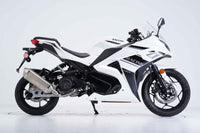 Vitacci Falcon 200 EFI 168cc Adult Street Bike, Electronic Fuel Injection, CVT Automatic, Front and Rear Disc Brakes, 17 Inch Front Wheel