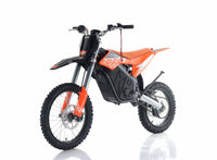Apollo RFN Warrior SX-E2 Pro Max 17/14 48V Youth Electric Dirt Bike, 5000W Peak Motor, 48V 25Ah Samsung Lithium Battery, 3 Speed Modes up to 43 MPH, Hydraulic Disc Brakes