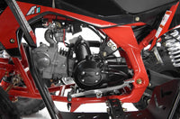 Vitacci Falcon X 119.7cc Youth ATV, Semi-Automatic with Reverse, Front and Rear Hydraulic Brakes, Electric Start, CDI Ignition, Air-Cooled 4-Stroke Engine, 8 Inch Wheels