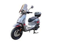 Vitacci Milano 150 150cc Scooter, CVT Automatic, Front Disc Rear Drum Brakes, 12-Inch Aluminum Wheels, Digital Speedometer, LED Lighting, USB Charger, Windshield, Rear Trunk